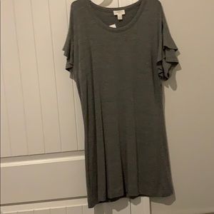 Flutter sleeve comfy loft dress